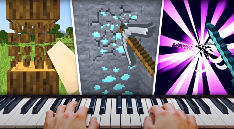 Minecraft per MIDI-Keyboard steuern