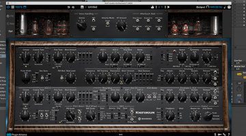 Knif Audio Knifonium: ein Synthesizer mit 26 Röhren als Plug-in