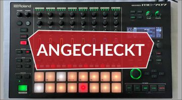 Roland MC707 Angecheckt