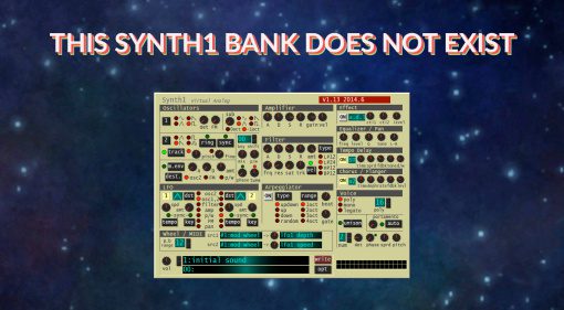 Künstliche Intelligenz erstellt Patches für den kostenlosen Synth1