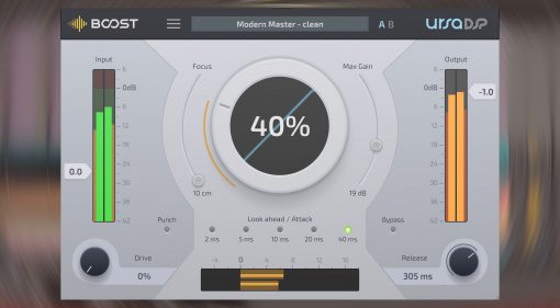 Ursa DSP Boost: ein Pro Maximizer mit einem Fokus auf das Wesentliche