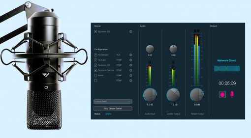 Dialog Audio Live: ein perfekter Livestream aus eurem Studio?