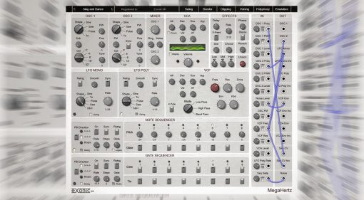 Exonic UK MegaHertz: Ein semimodularer Synthesizer nicht nur für Einsteiger