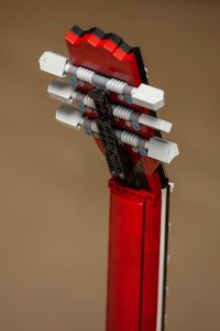 LEgo Les Paul Headstock hinten