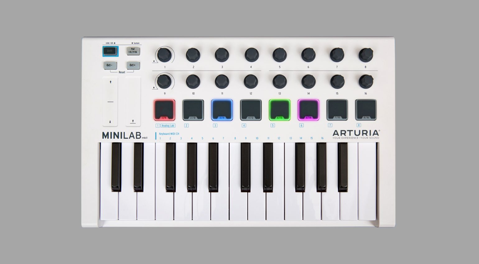 Arturia MiniLab Mk2 USB/MIDI Keyboard Controller
