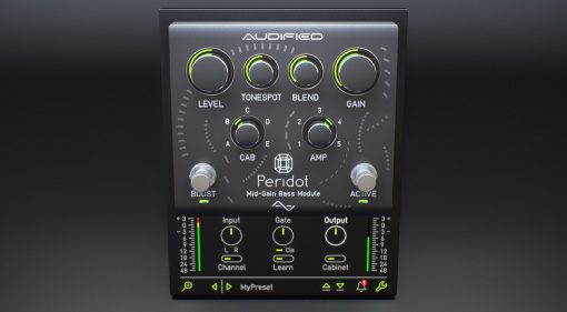 Audified Peridot: ein Multieffekt-Plug-in für Bassisten, die mehr wollen