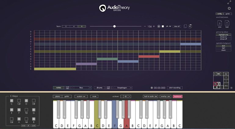 AudioTheory Grids: Moderner Sequencer trifft klassische Harmonielehre für unter 8€