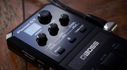 Boss Pocket GT Multi Effekt Pedal Front