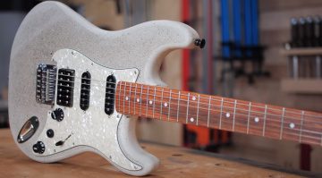 Concrete Guitare E-Gitarre Beton Front