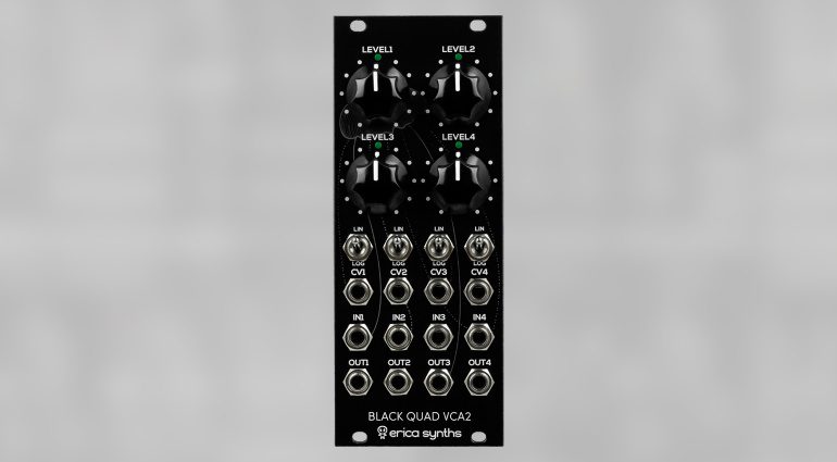 Erica Synths Black Quad VCA 2