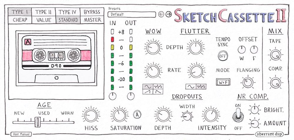 Aberrant DSP SketchCassette II