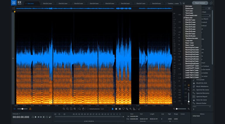 iZotope RX 8 Composite View