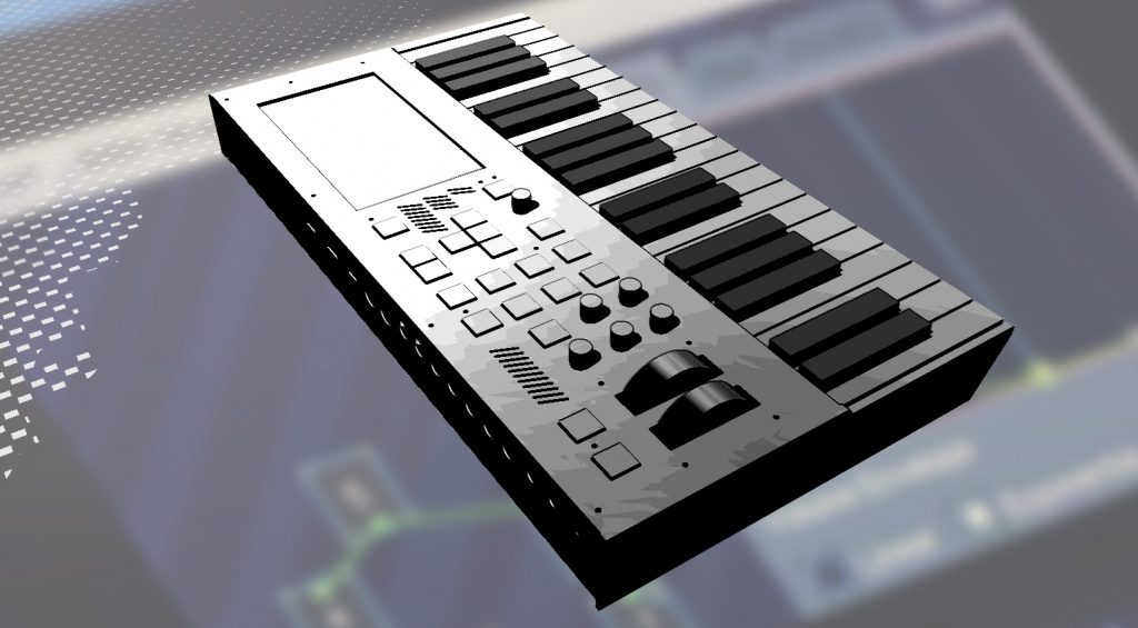 Kodamo EssenceFM mit Tastatur