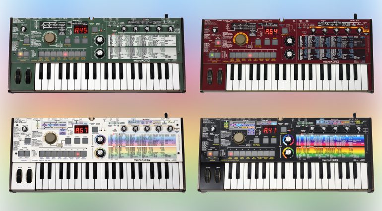 Oversynth microKORG Overlays