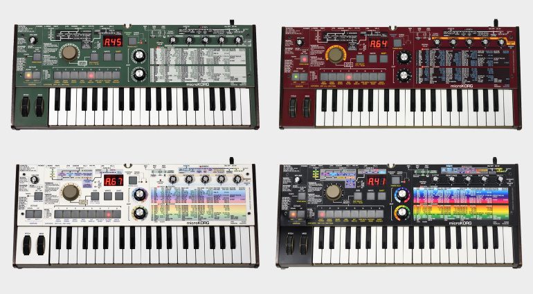 Oversynth microKORG Overlays