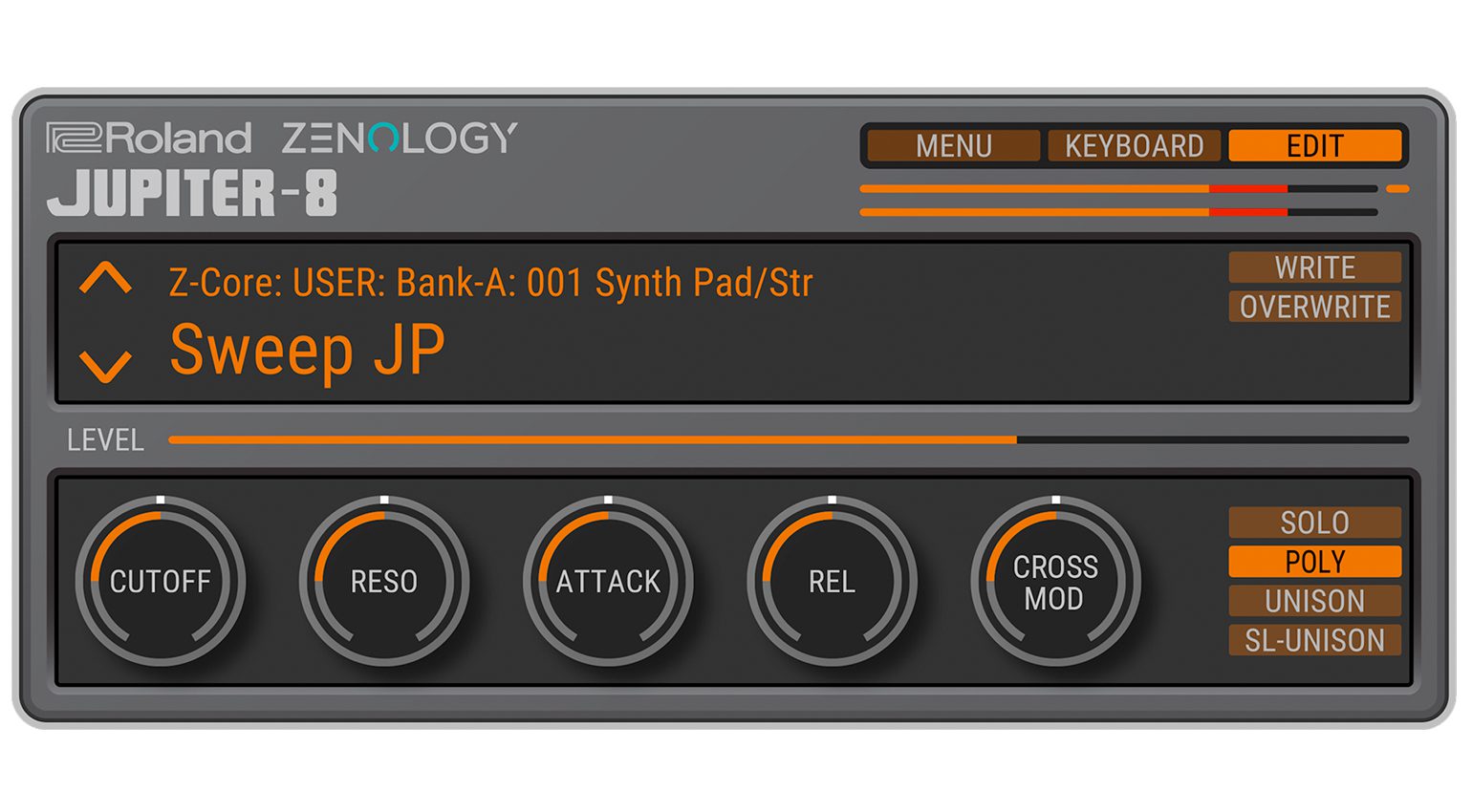 Roland ZENOLOGY JUPITER-8