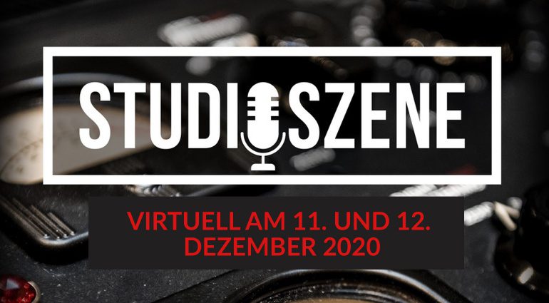 Studioszene 2020 goes virtual