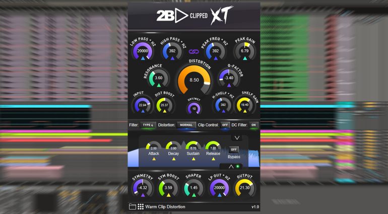 2B Played Clipped XT: Ein günstiges und kreatives Distortion und Clipping Plug-in