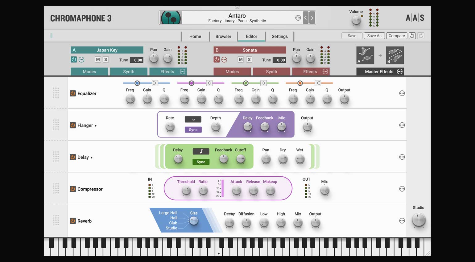 Effekte AAS Chromaphone 3