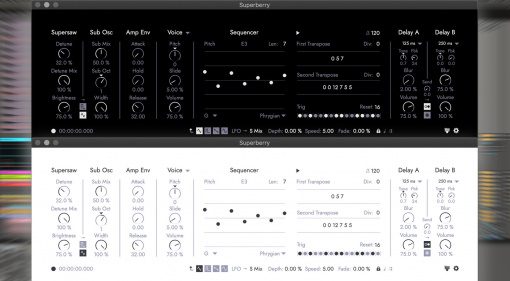 Fors Superberry Synthesizer: super scharfe Supersaws für macOS