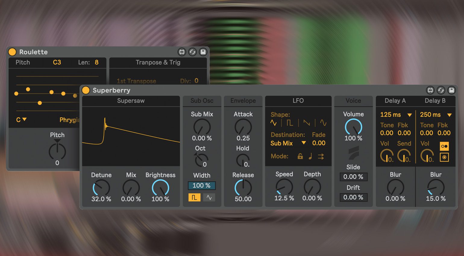 Fors Superberry Synthesizer: super scharfe Supersaws für Max for Live