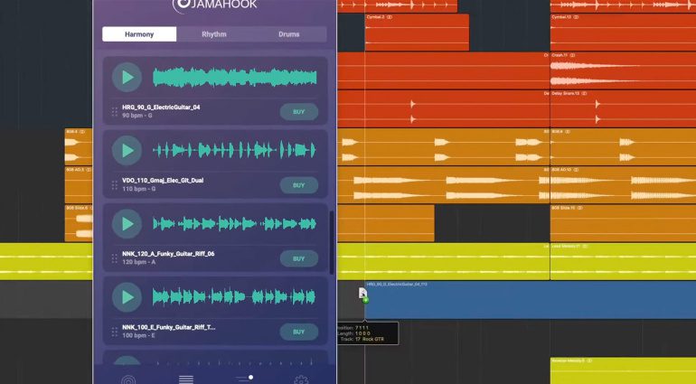 Jamahook sucht mit KI nach den passenden Samples, Melodien und Harmonien