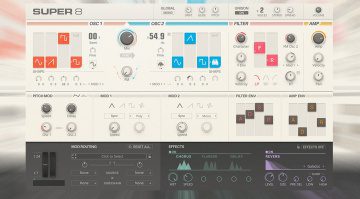 Native Instruments veröffentlicht Super 8 als VST3-Plug-in