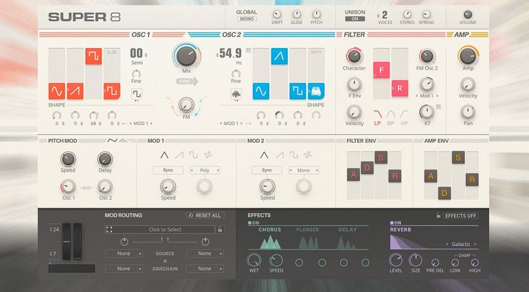 Native Instruments veröffentlicht Super 8 als VST3-Plug-in