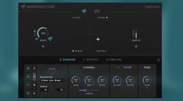 Tonsturm Windmaschine