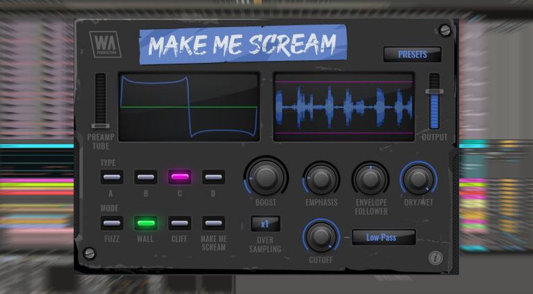 W.A. Production Make Me Scream: Multimode Distortion mit Envelope Follower für unter 6 Euro