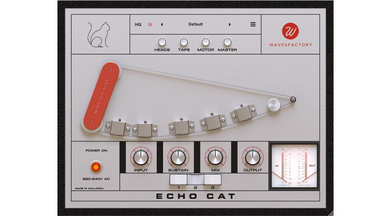 Wavesfactory Echo Cat: eine originalgetreue Copicat Tape Delay Emulation