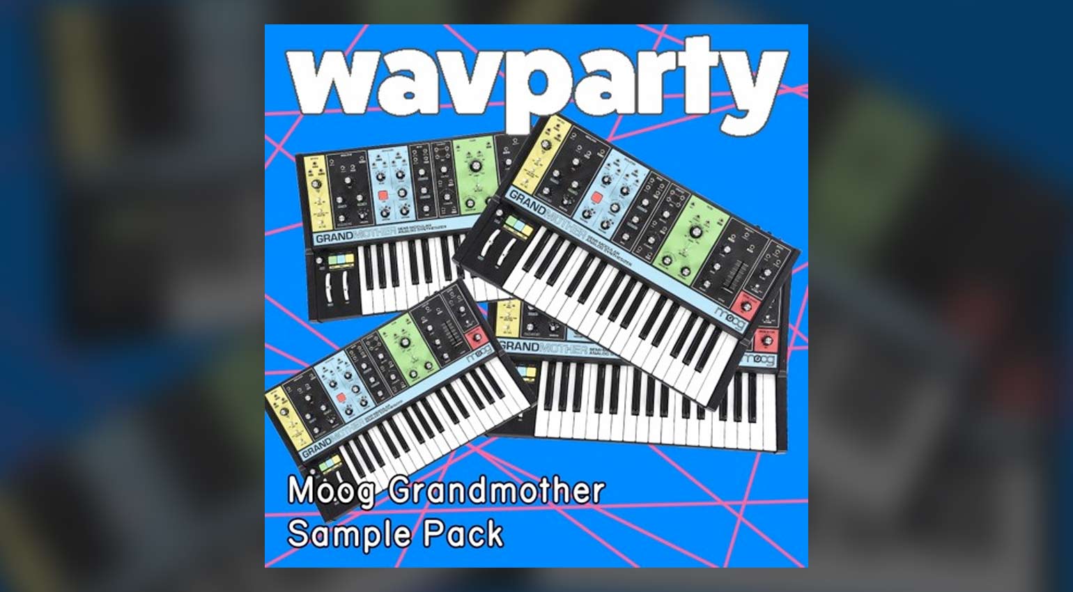 wavparty Moog Grandmother Sample Pack