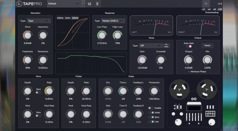 Caelum Audio Tape Pro: Die kostenlose Bandmaschinen-Emulation wird professionell