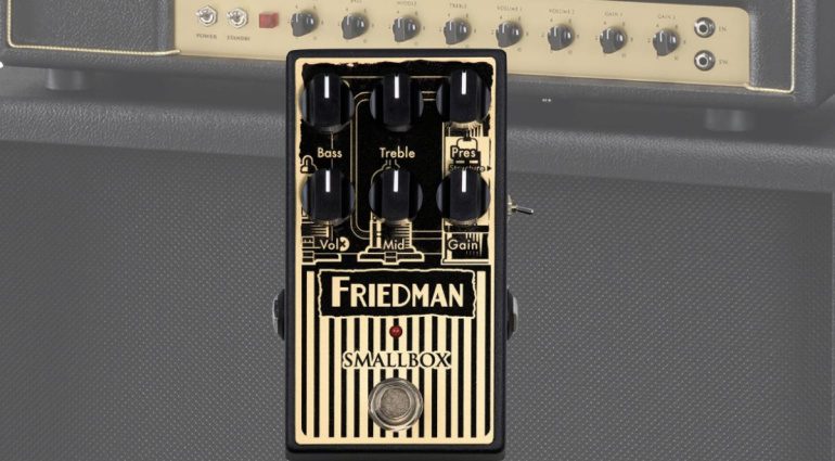 Friedman Smallbox Overdrive Effekt Pedal Front