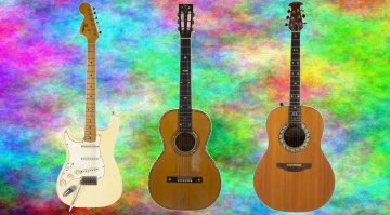 Jimi Hendrix Bob Marley Fender Stratocaster Ovation Akustikgitarre Teaser