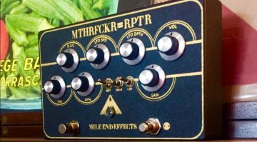 Mile End Effects MTHRFCKR RPTR Tape Delay Effekt Pedal