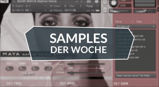 Samples der Woche: Postcard Piano, Native Voice Maya, Gorilla Bass