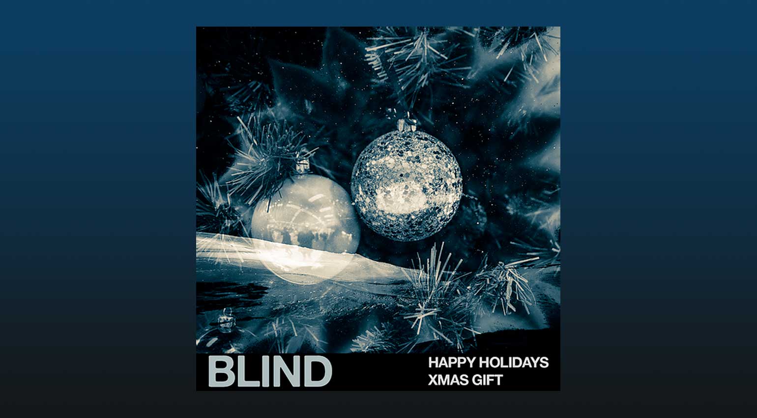 Blind Audio Happy Holidays XMAS Gift