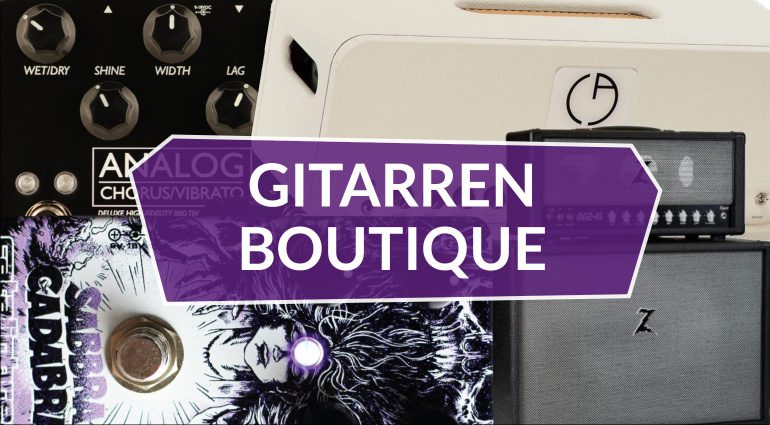 Gitarren Boutique Teaser 2 Catalinbread Billy Corgan Mr Black Dr Z