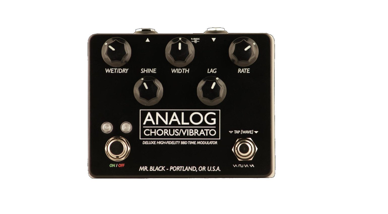 Mr Black Analog Chorus Vibrato Deluxe Pedal