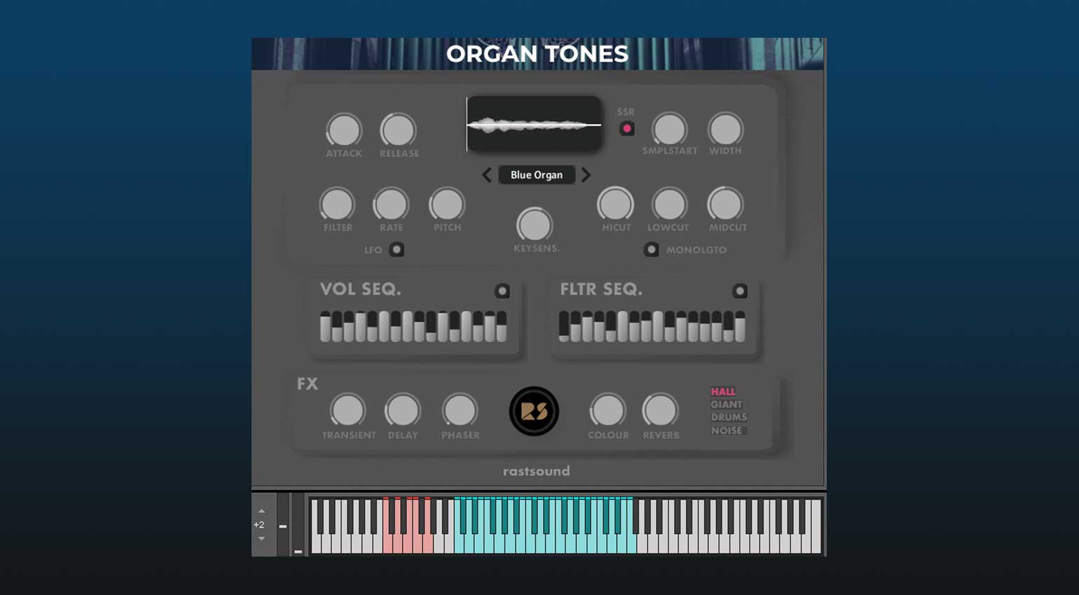 Rast Sound Organ Tones