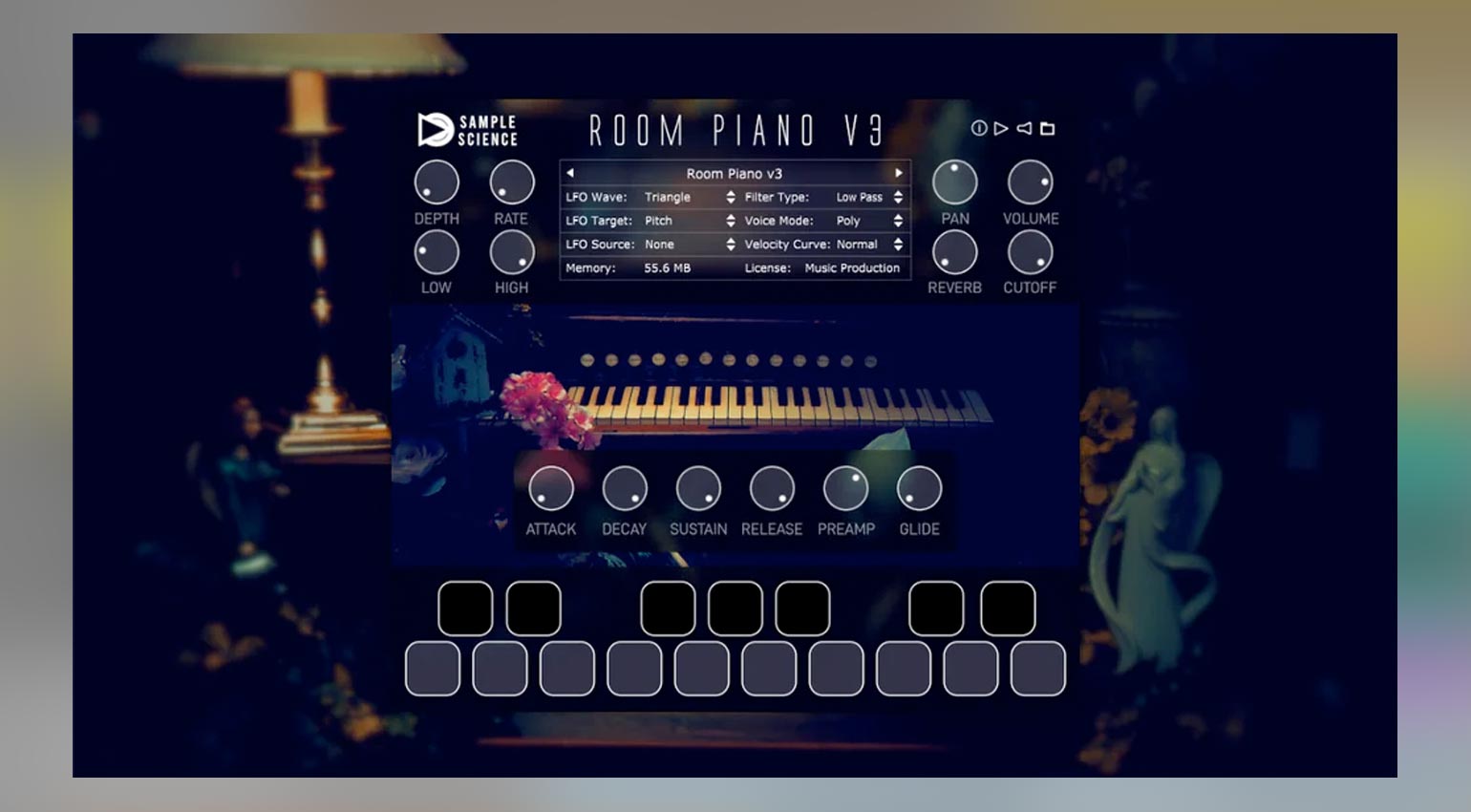 SampleScience Room Piano v3