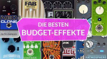 Topliste Budget Effekt Pedale Overdrive Distortion Fuzz 1