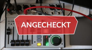 Angecheckt Behringer Flow8 Digitalpult