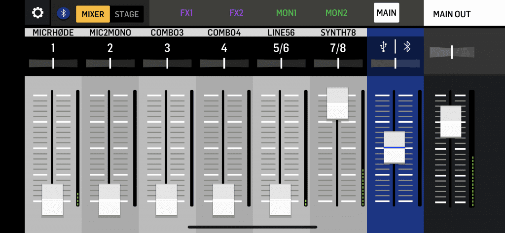 Behringer Flow8 App