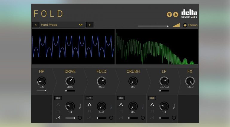 Delta Sound Labs Fold: ein kreativer Wavefolder, Distortion und Modulationen