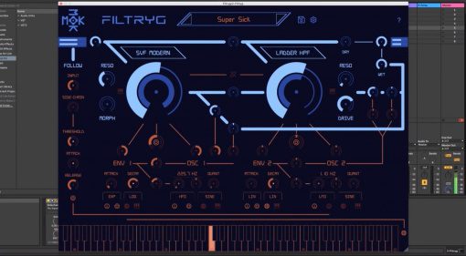 MOK Filtryg: Kreatives duales Multimode-Filter mit Modulation und MIDI