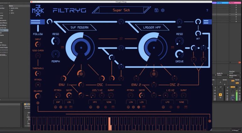 MOK Filtryg: Kreatives duales Multimode-Filter mit Modulation und MIDI