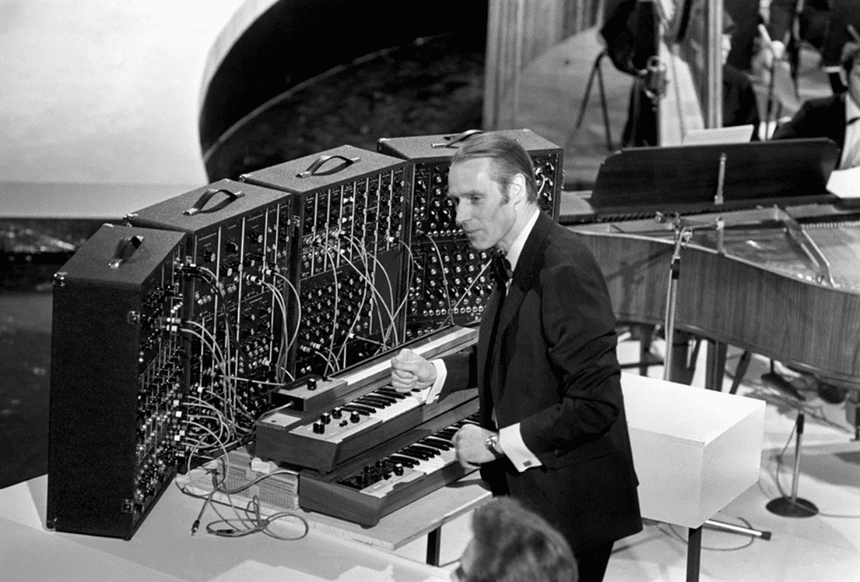 George Martin am Moog System