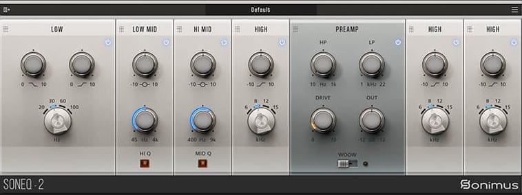 SonEQ 2 GUI